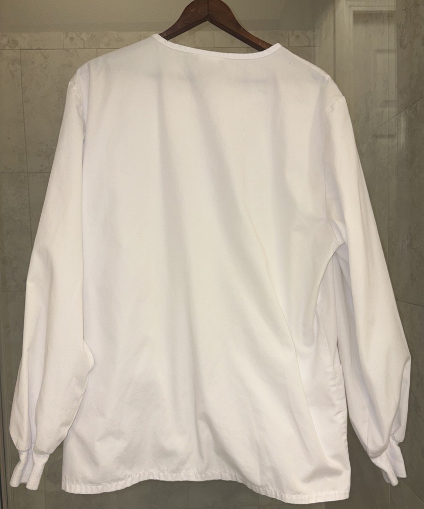 SB Lab Coat White Style #914 Sz M