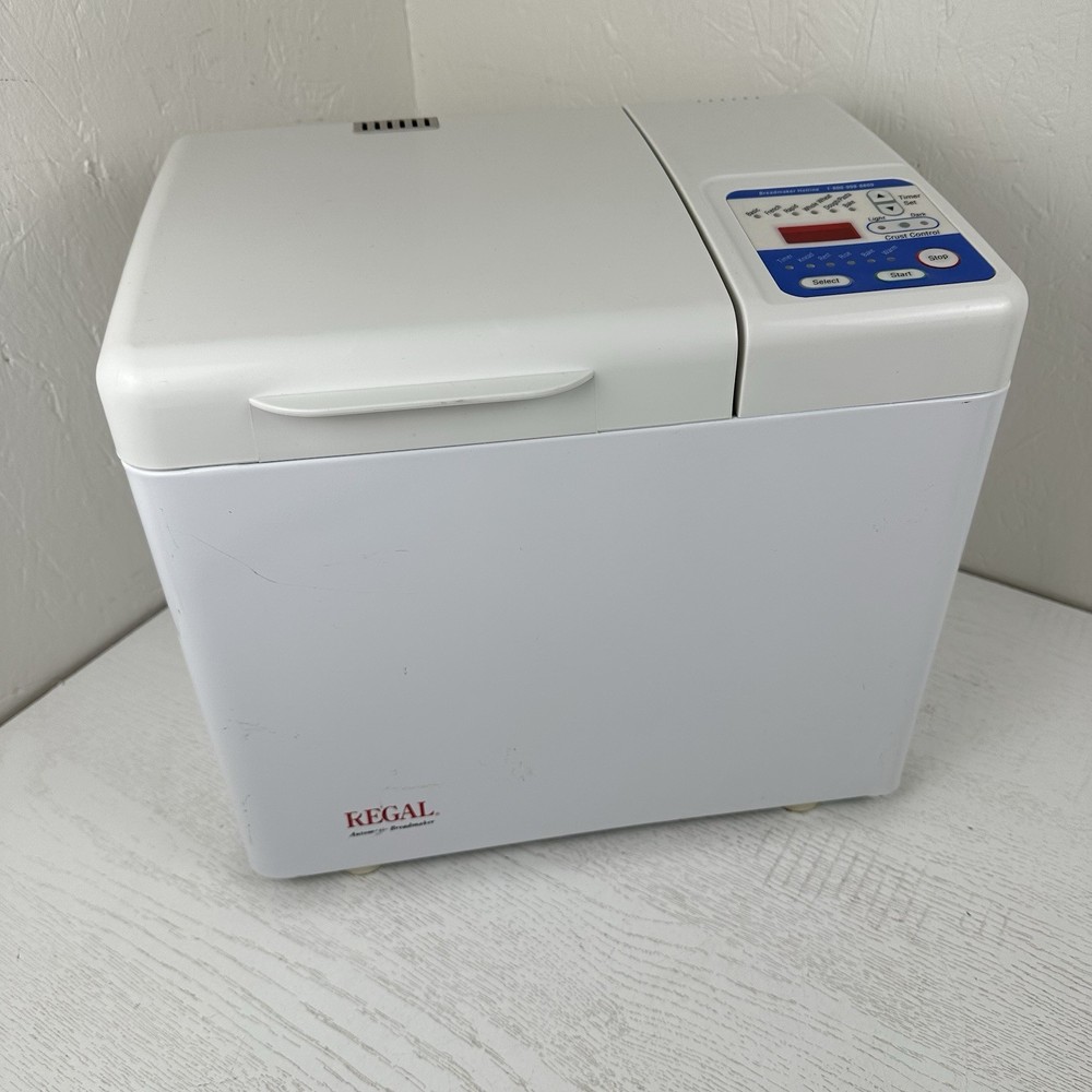 Regal Bread & Dough Maker Machine Model K6751 Excellent Condition With Manual