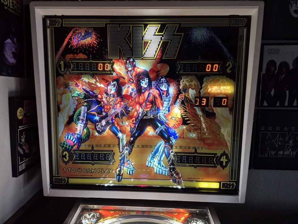 Kiss Classic Pinball Machine
