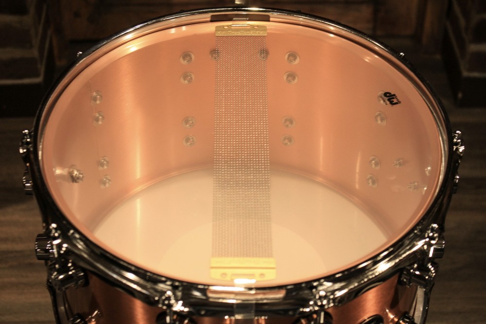 DW Performance Series 8X14 Thin Copper Snare Drum - New!