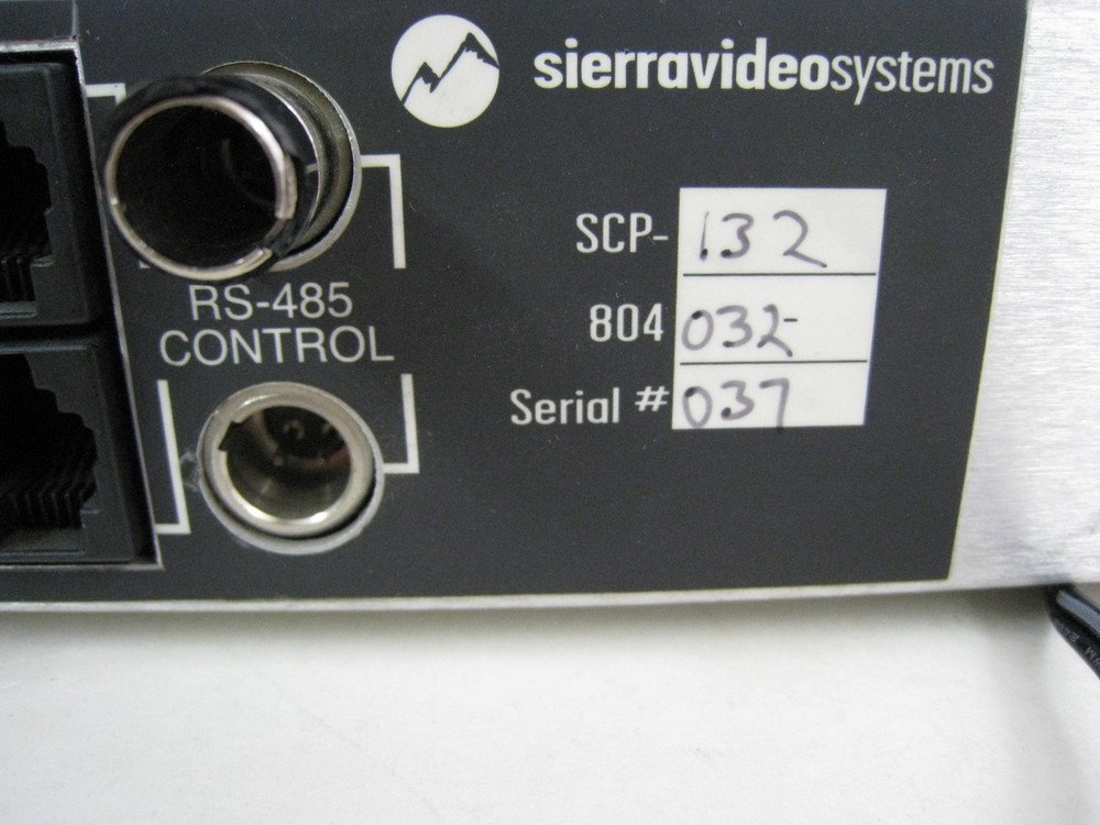Sierra Video Systems SCP-132 Control Panel