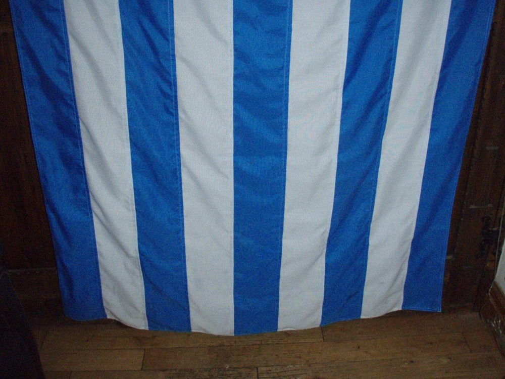 Flag Greece, 7'6" x 3'6". AA Flags Consett.
