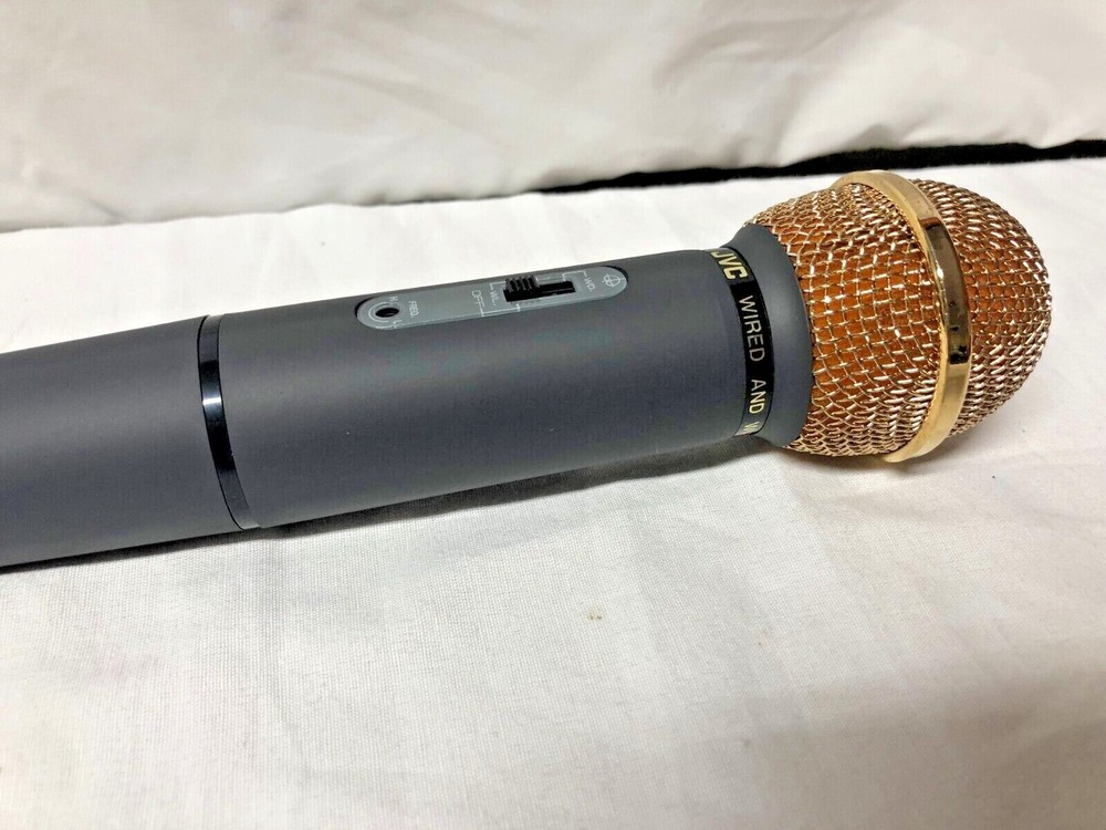 JVC PEAC0339 Dynamic Microphone, Cable Wire and FM