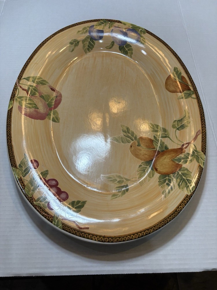 Hand Painted Ceramic Server By jay imports