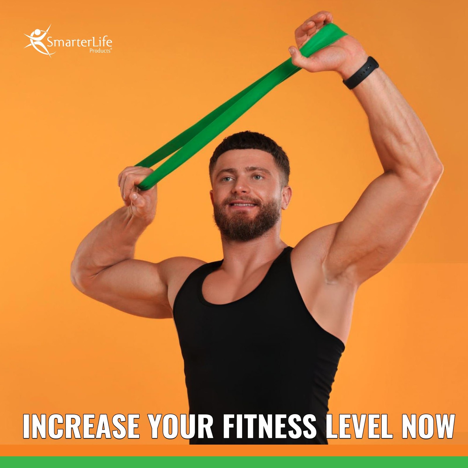 SmarterLife Resistance Bands for Working Out, Latex-Free Exercise Bands for W...