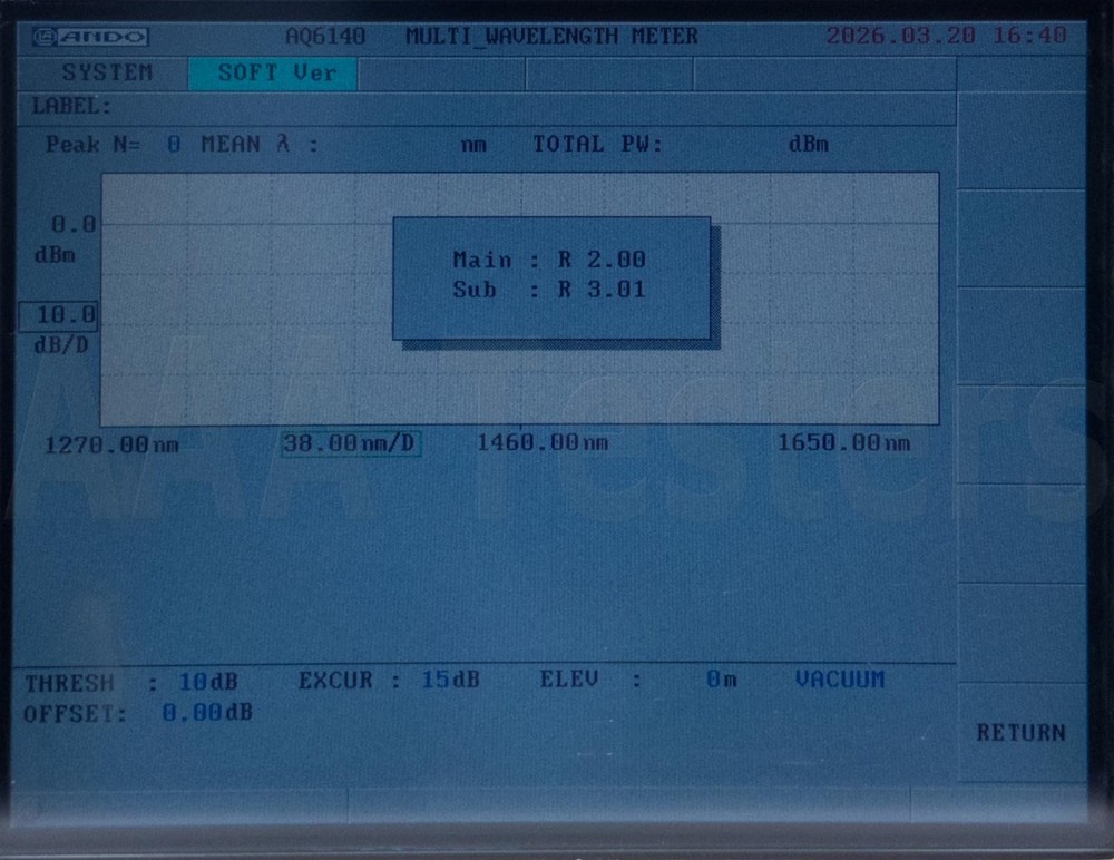 Ando AQ6140 Multi-Wavelength Meter