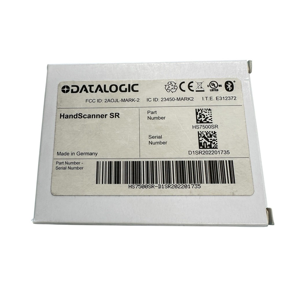 Datalogic Handscanner SR HS7500SR Bluetooth Standard Range (NEW)