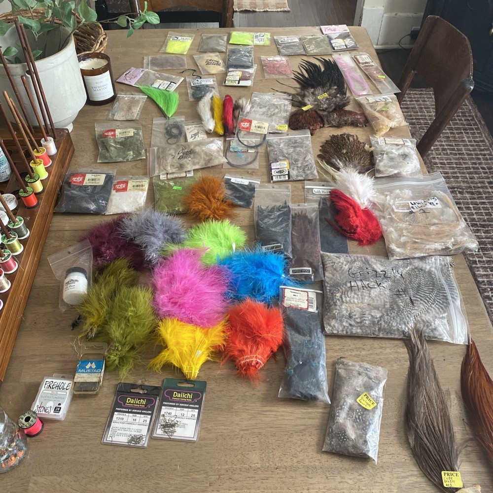 Huge Fly Tying Lot