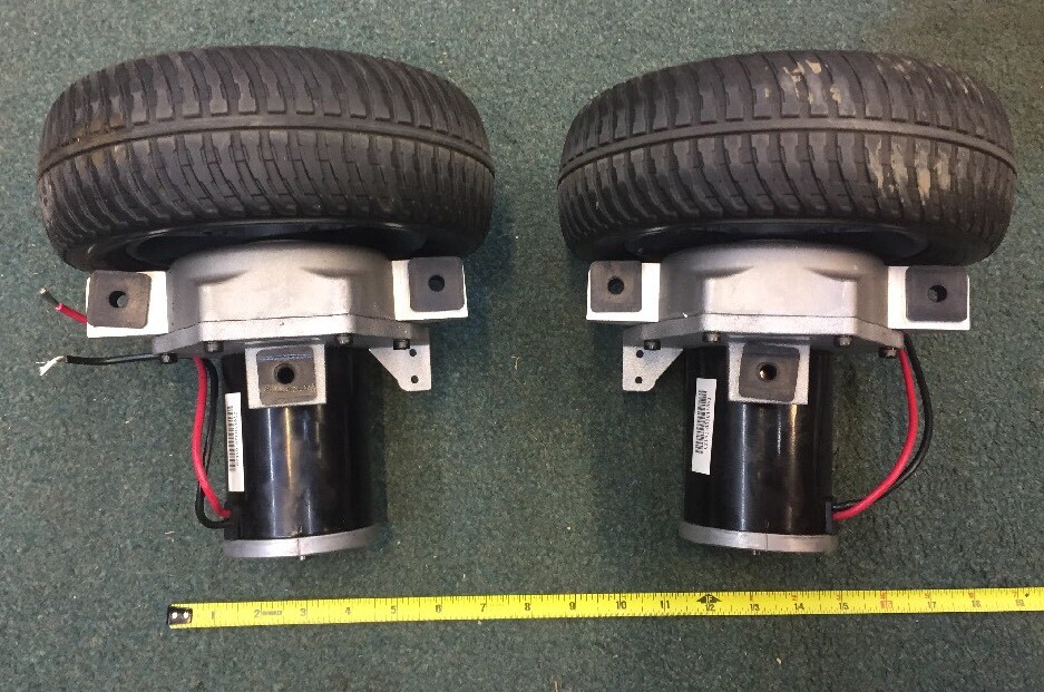 Jazzy Drive Motors Assembly Power Wheelchair 24V DC Winch Robotics Robot Project