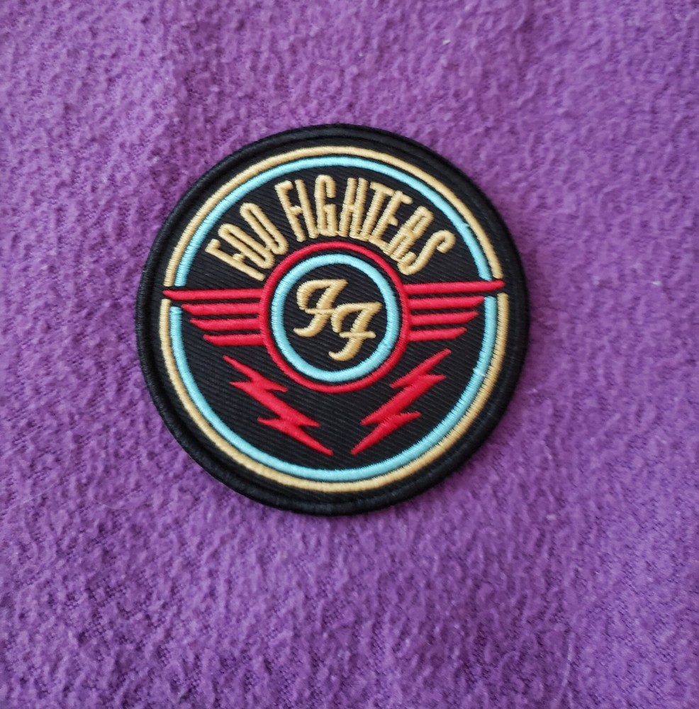 Foo Fighter's  Embroidered Patch  2 And 1/2 Inches