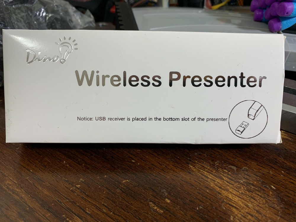 New Wireless Presenter D05-DG-US Remote Control Pen. (Black)