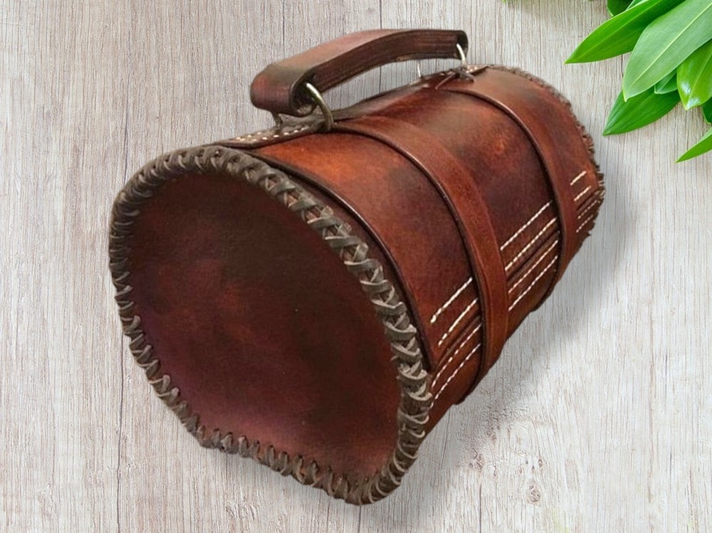 DIGITAL VECTOR FILE, leather bag - #16