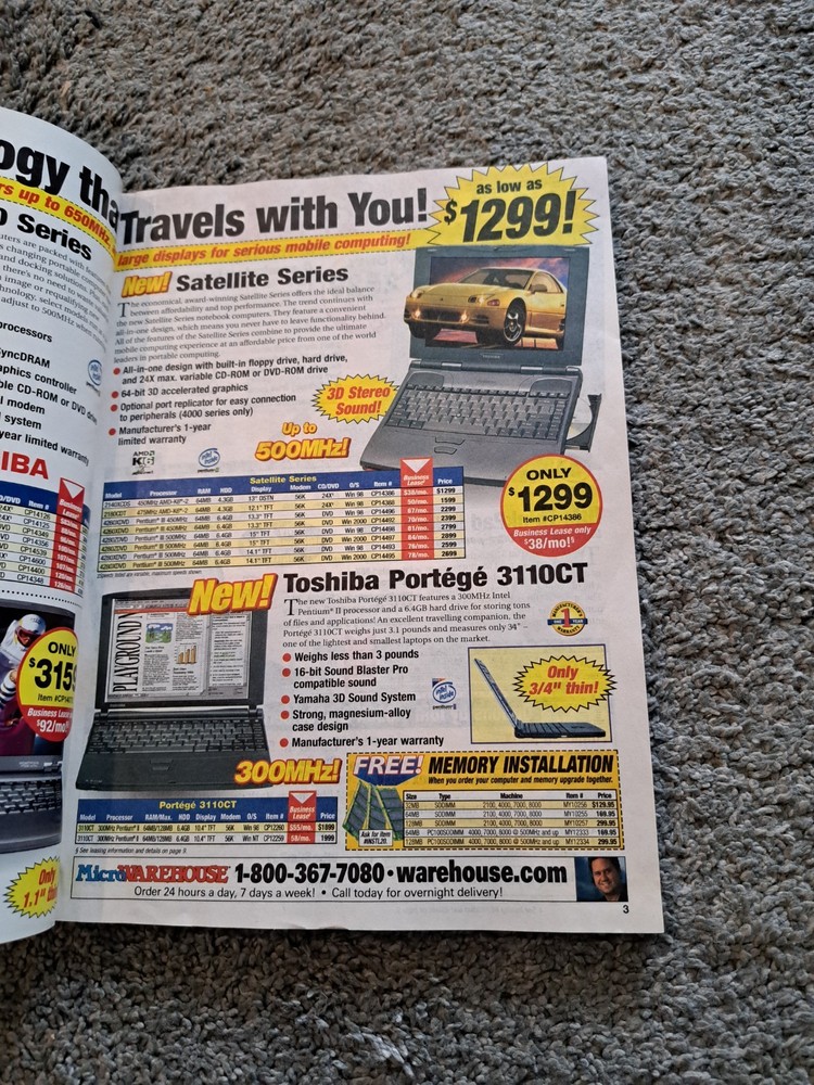 Vintage Microwarehouse PC Computer Catalog Hardware Software Volume 83