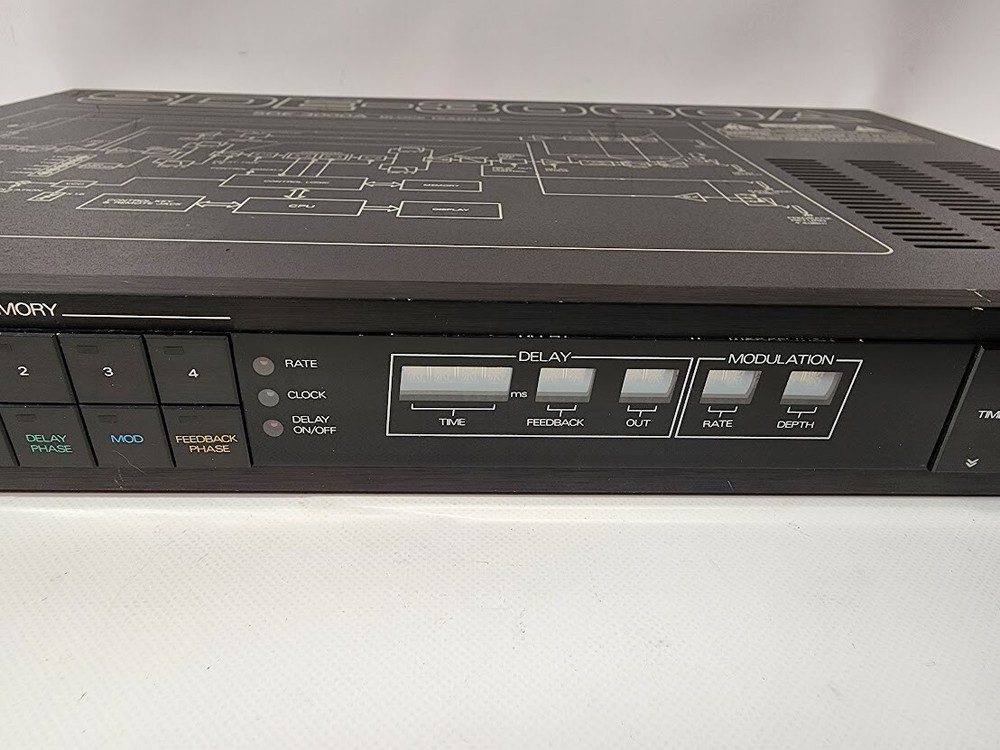 Roland SDE-3000A Digital Delay Echo Effect Processor Rack