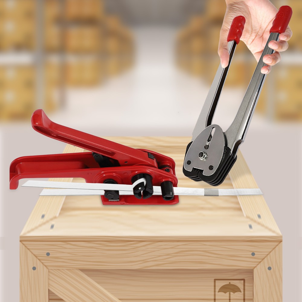 Packaging Strapping Banding Kit Tensioner Tool Sealer Strapping Packing Machine