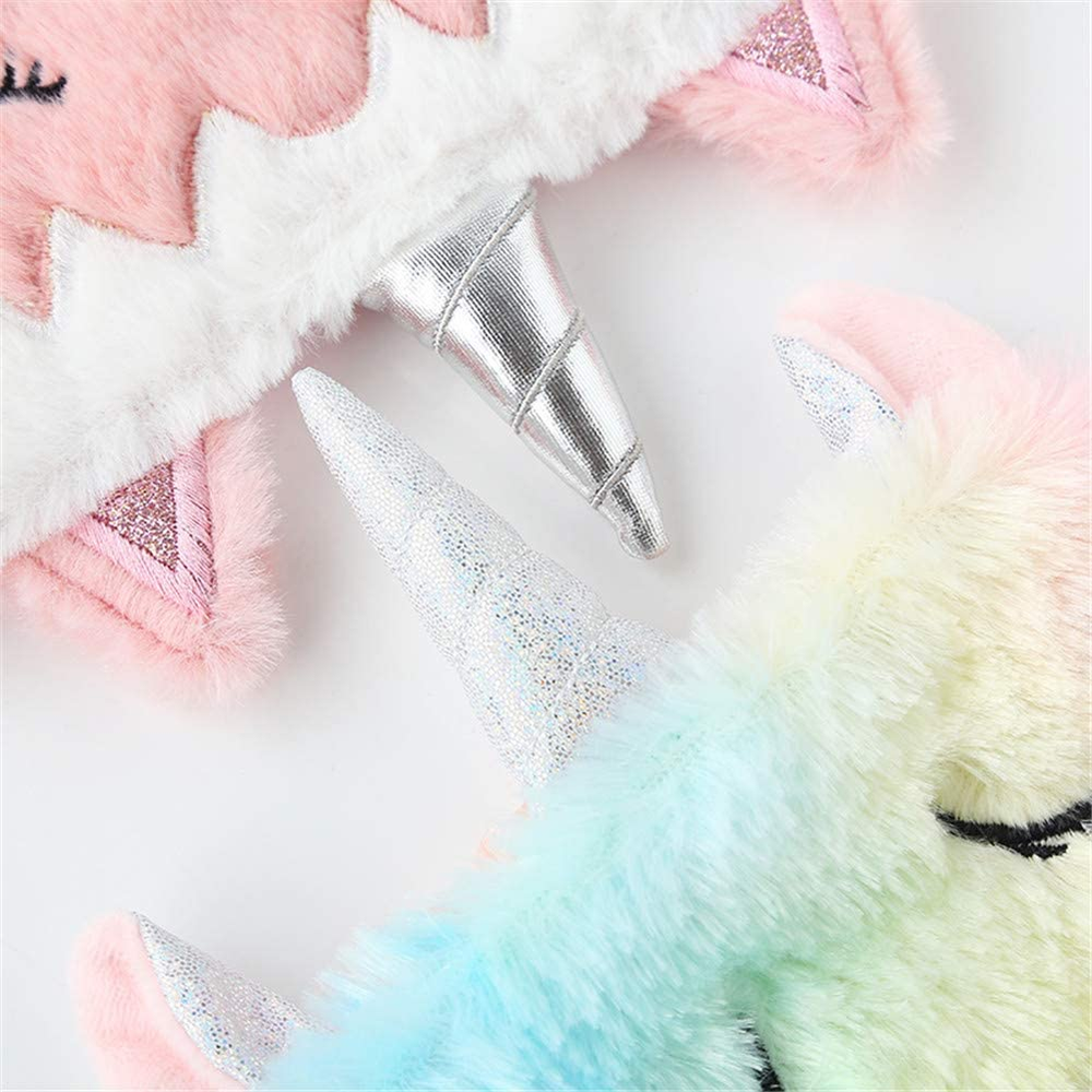 Cute Panda Sleeping Mask Soft Plush Eye Cover Eyeshade
