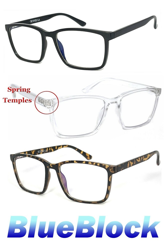 Blue Light Blocking Glasses Computer Gaming Retro Eyewear Vision Care Protection