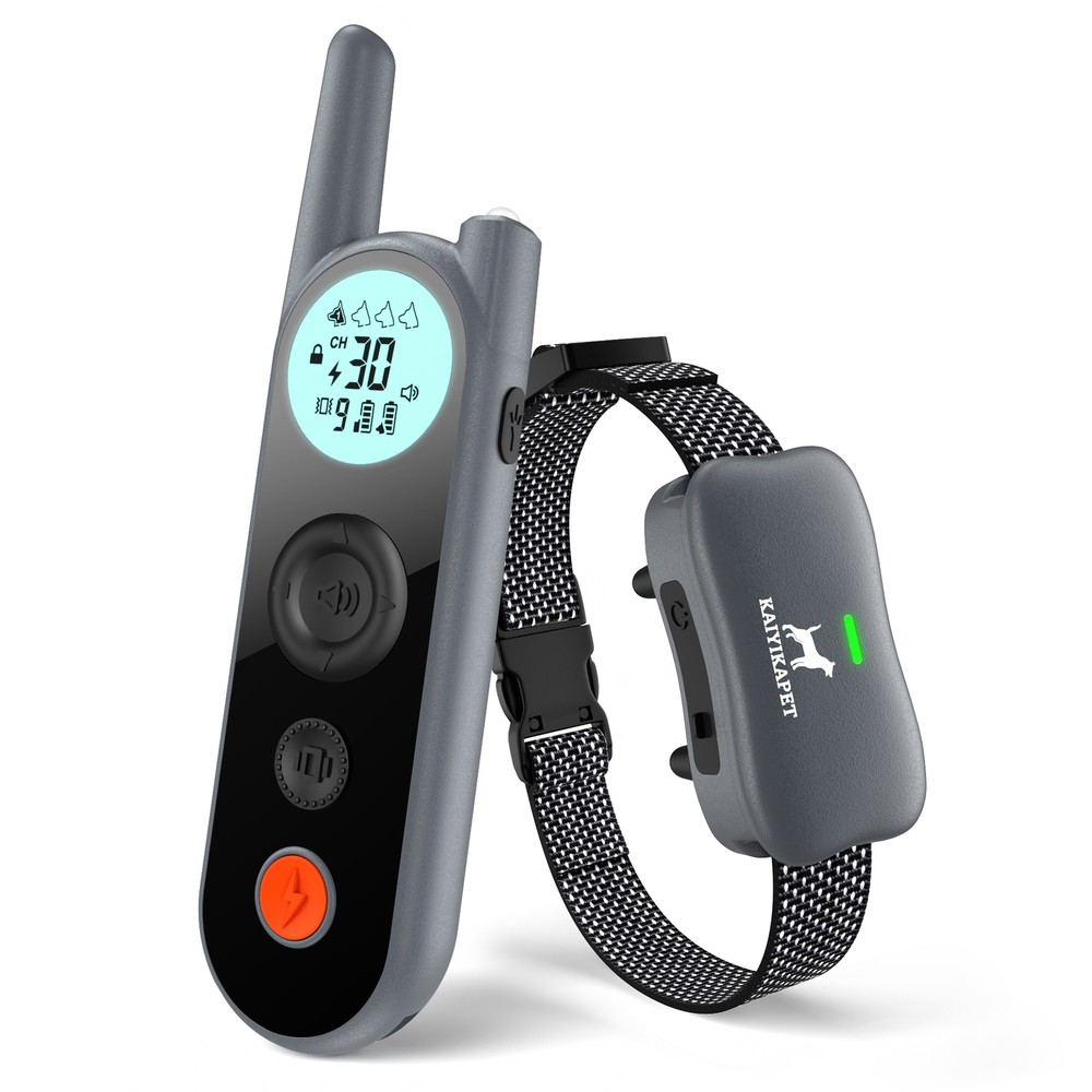 Dog Training Collar 3937 FT Remote Control Rechargeable Waterproof Shock Trainer