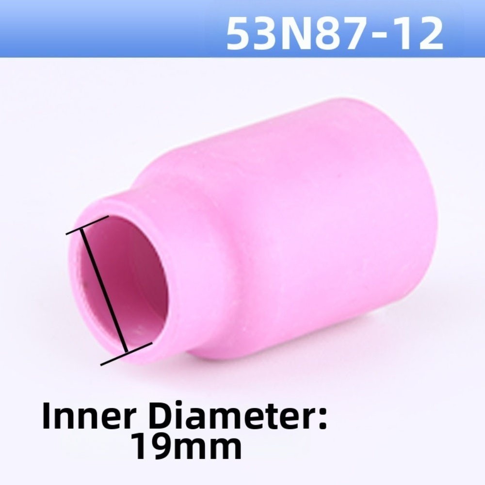 10PCS For TIG Torch Nozzle Cup Set for WP17 WP18 WP26 Welding Torch Sizes 6 12