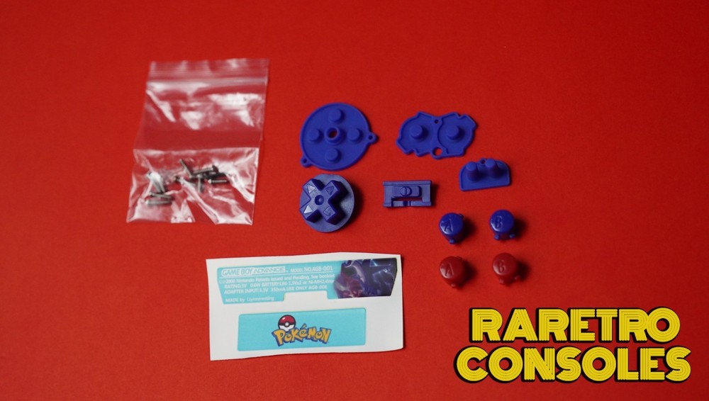 Custom UV Printed Shell GAMEBOY Advanced IPS Case GBA IPS FOR DIY