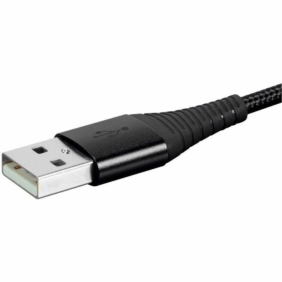 Monoprice AtlasFlex Charge & Sync USB-C/USB-A Data Transfer Cable