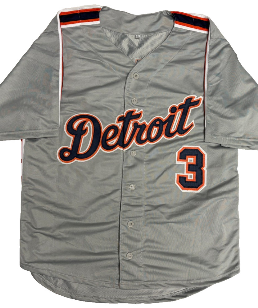 Alan Trammell Signed Custom Gray Player Jersey PSA 043 L