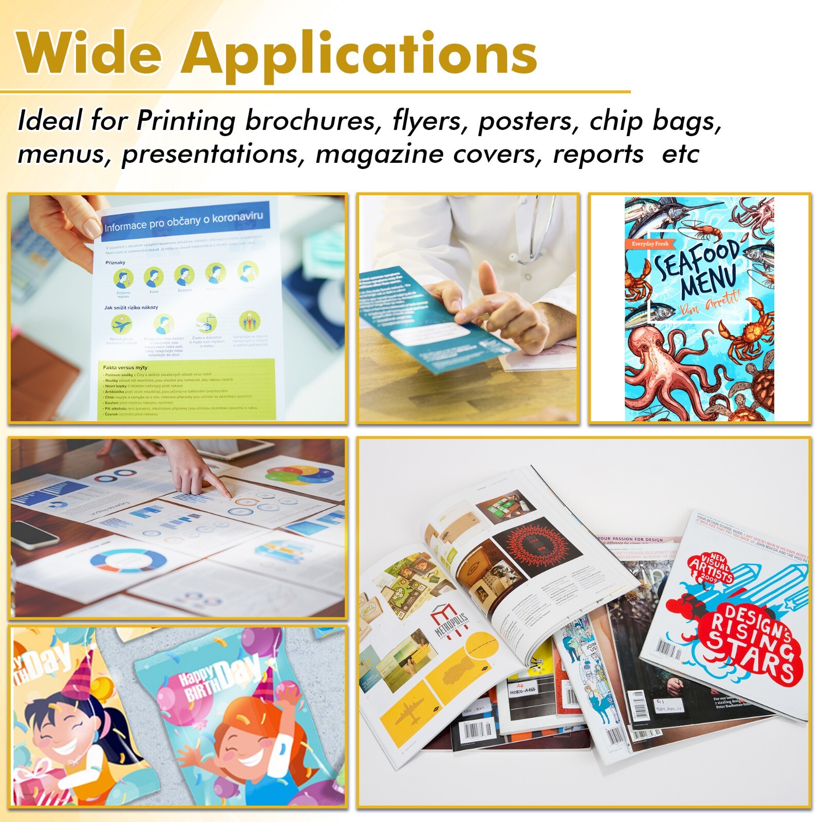 Koala Photo Paper 8.5x11 Glossy 100 Sheets 36lb 135g for Inkjet Printer Epson HP