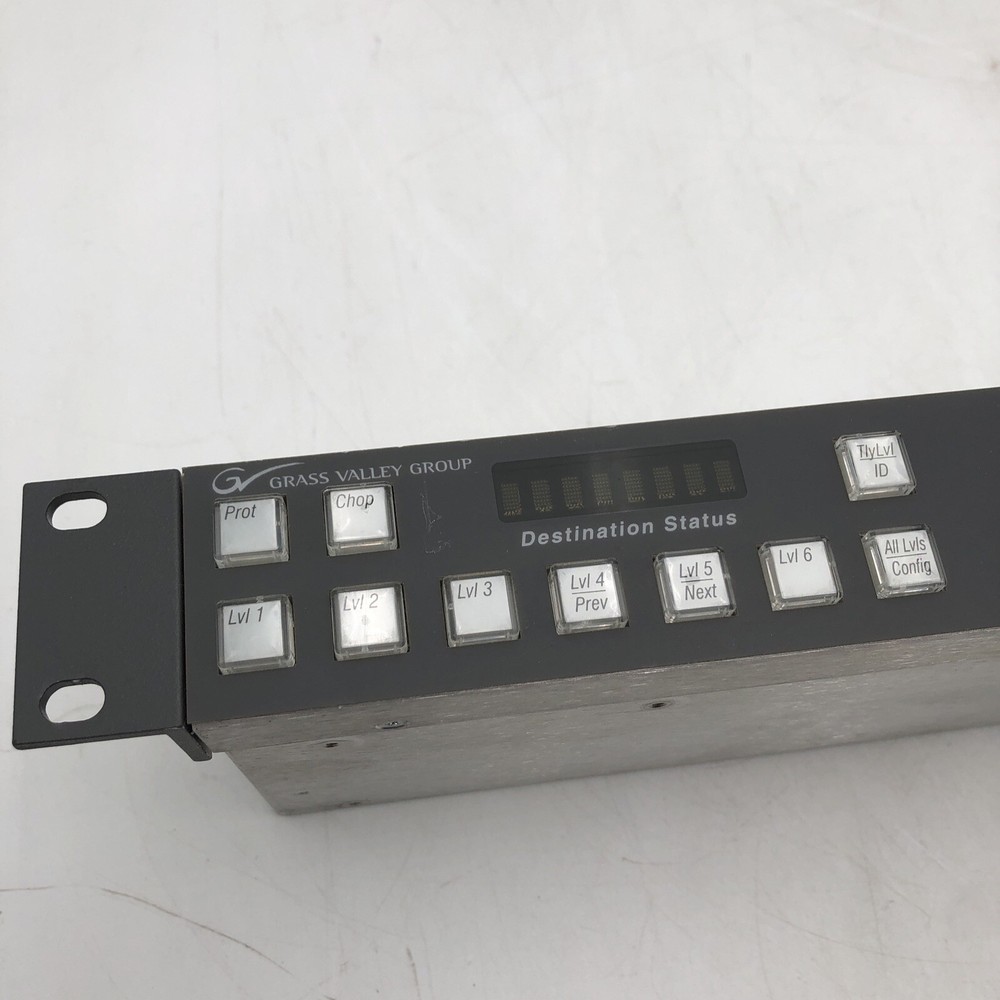 USED Grass Valley - Encore BPS Control Panel POWERS ON AS IS READ F