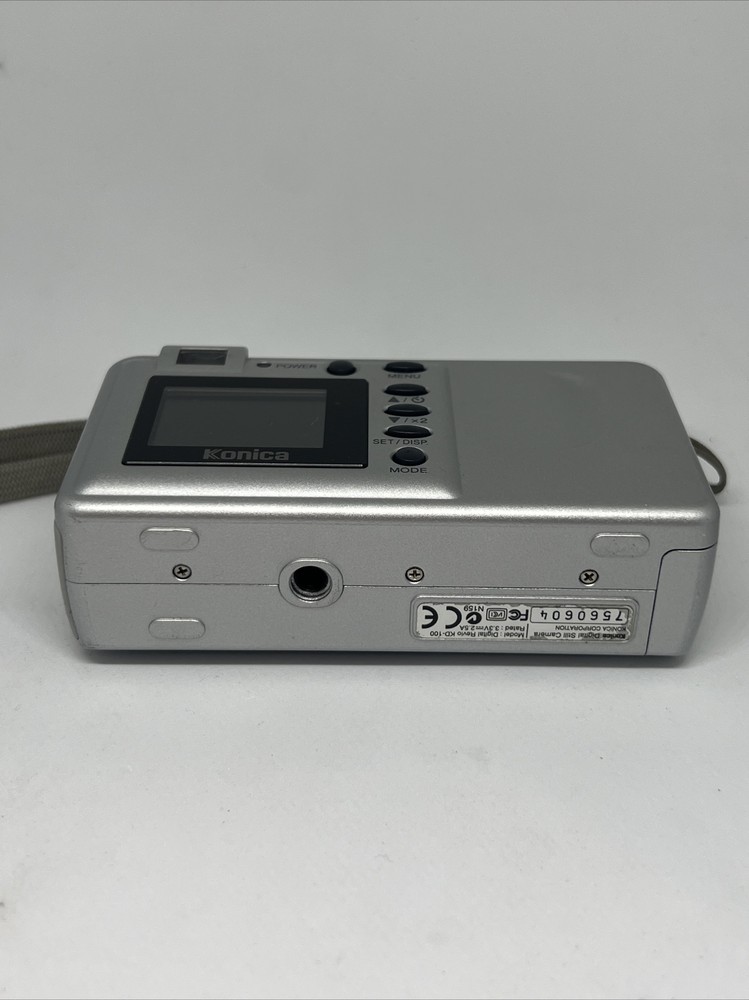 Konica KD-100 1.3MP Compact Digital Camera Silver Tested