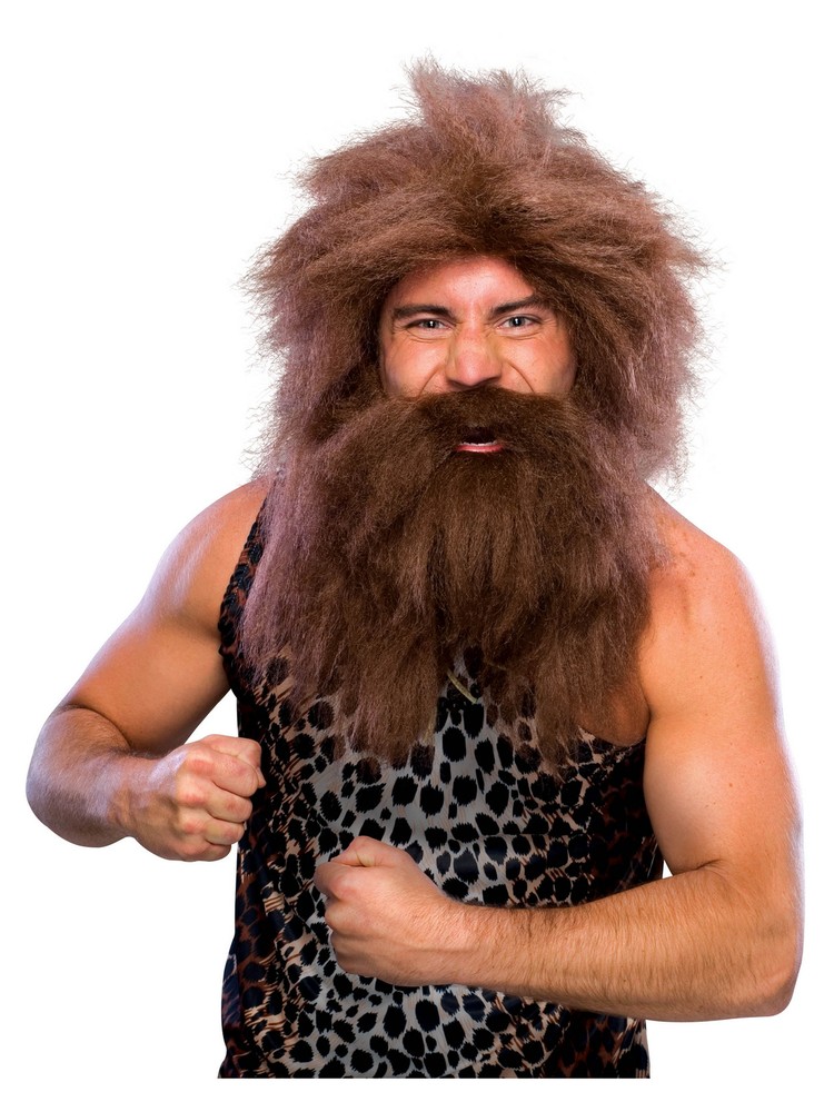 Rubie's - Caveman Brown Wig
