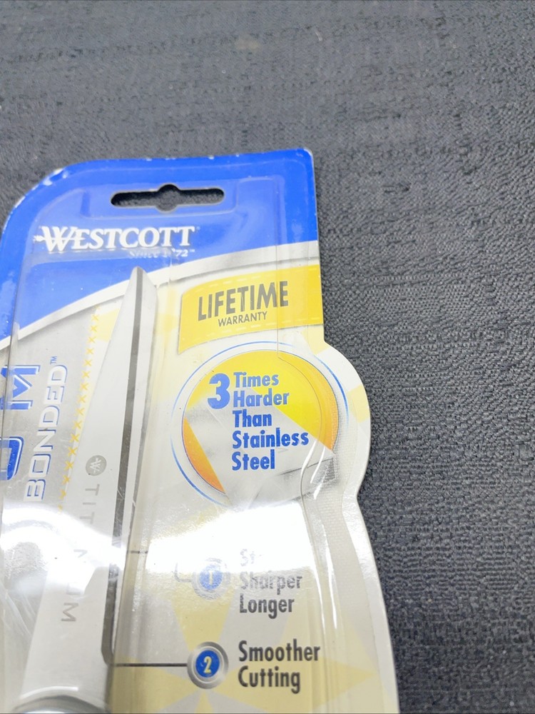 Westcott Titanium Bonded Scissors 8" Bent 13666