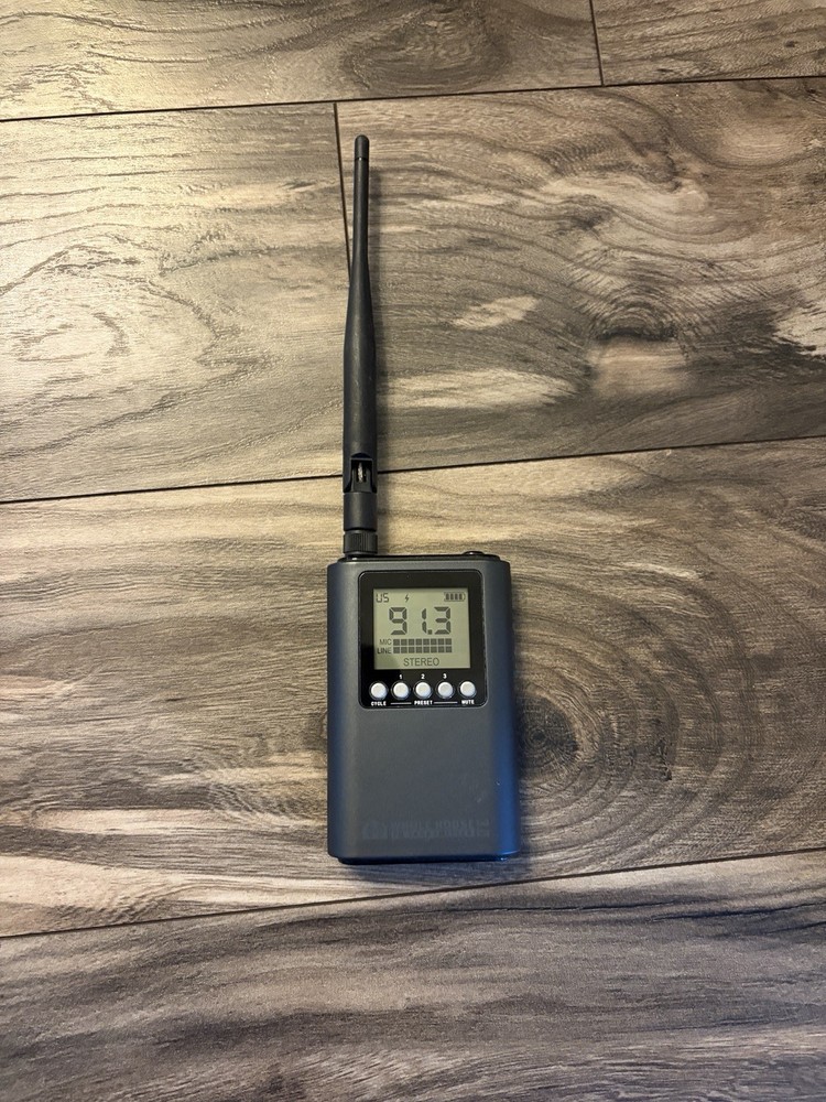 Whole House FM Transmitter 3.0 Broadcast Stereo 150 Feet Radio With antenna