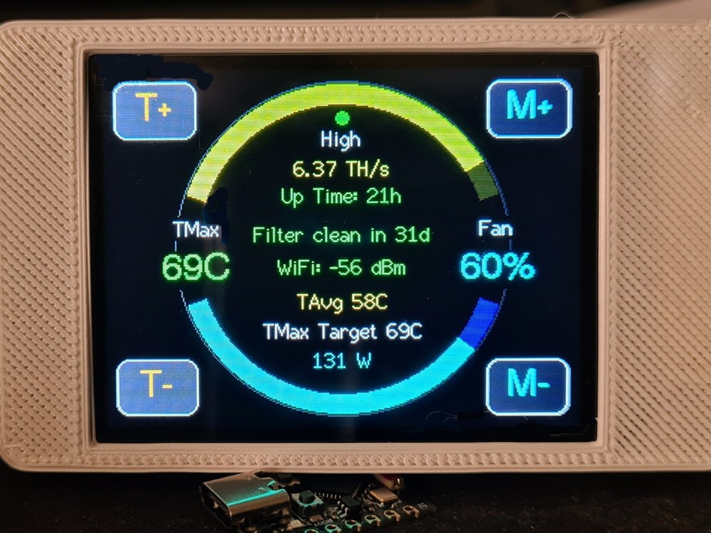 Avalon Nano 3S Custom Smart Controller - ESP32 CYD - 10°C Cooler TMax Logic