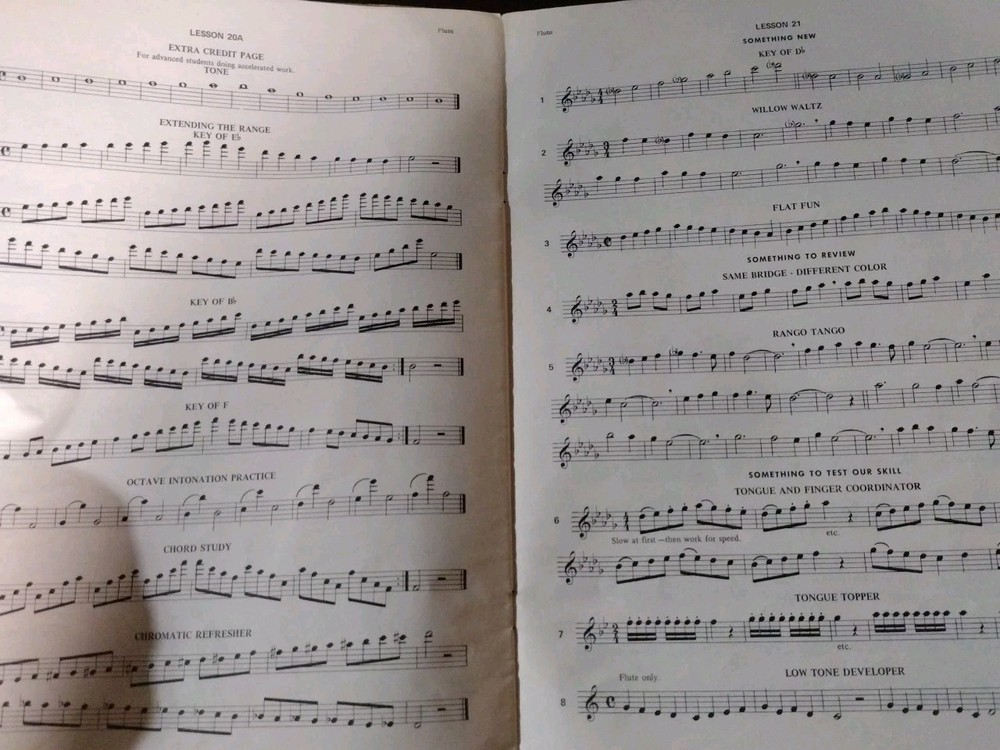 Intermediate Band Method Hal Freese For Bands & Individuals C Flute