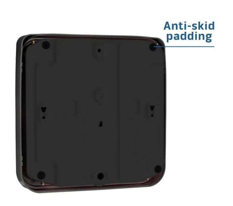 Health o meter Compact Dial Bathroom Scale, 330 lb. Capacity, Sturdy Metal