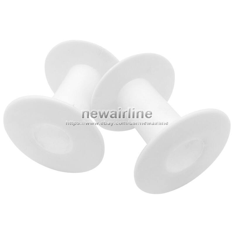 2pcs 57x55mm Plastic Bobbin Wire Coil Frame Winding Amplifier Crossover Inductor