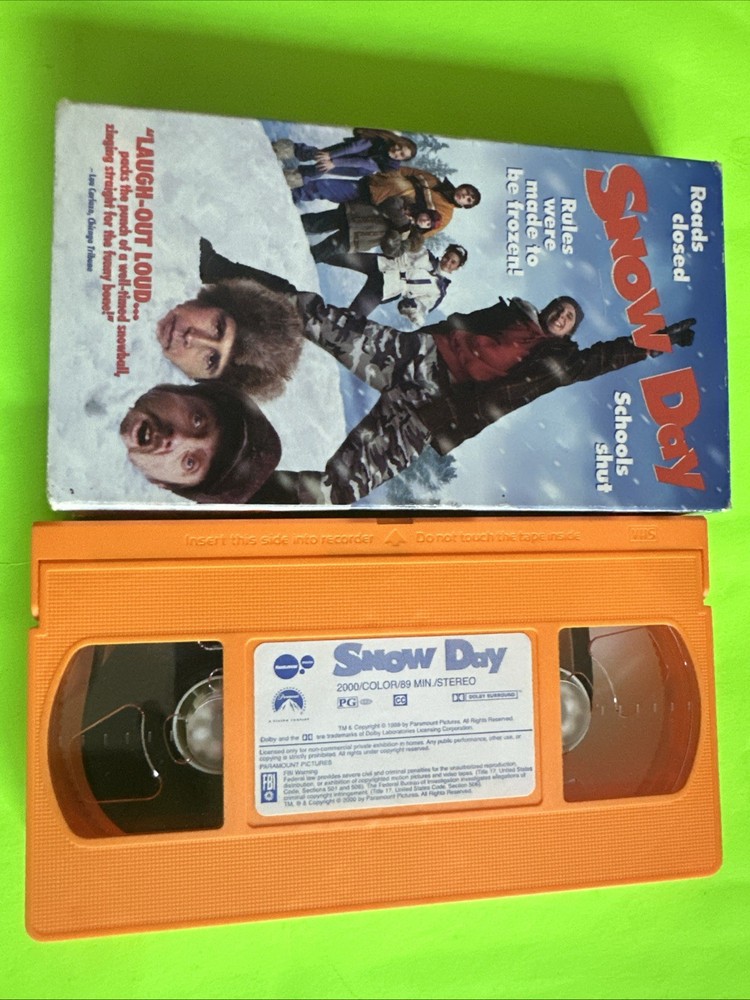 Snow Day (VHS, 2000)