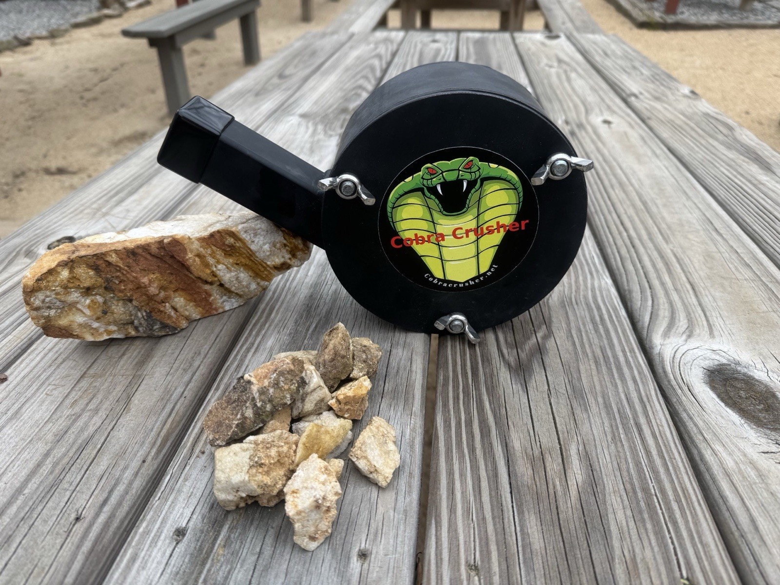 Cobra Rock Crusher For Gold Ore Sample Testing