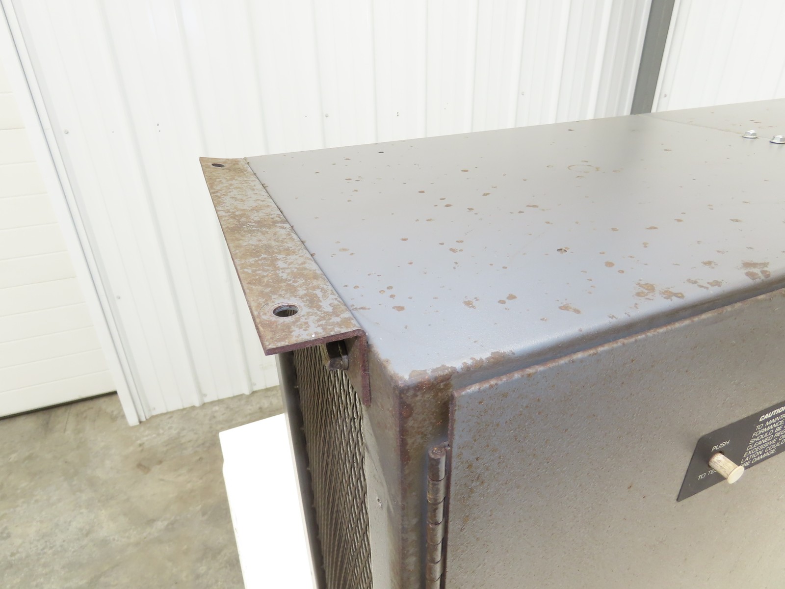 Smokemaster Air Filtration Smoke Eater Filter Ionizer Collector 9400VDC 120V