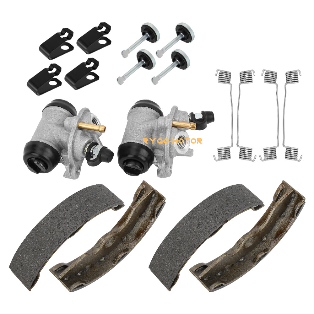 Front Brake Wheel Cylinder & Shoes Pins for Honda TRX300 2x4 FourTrax 300 93-00