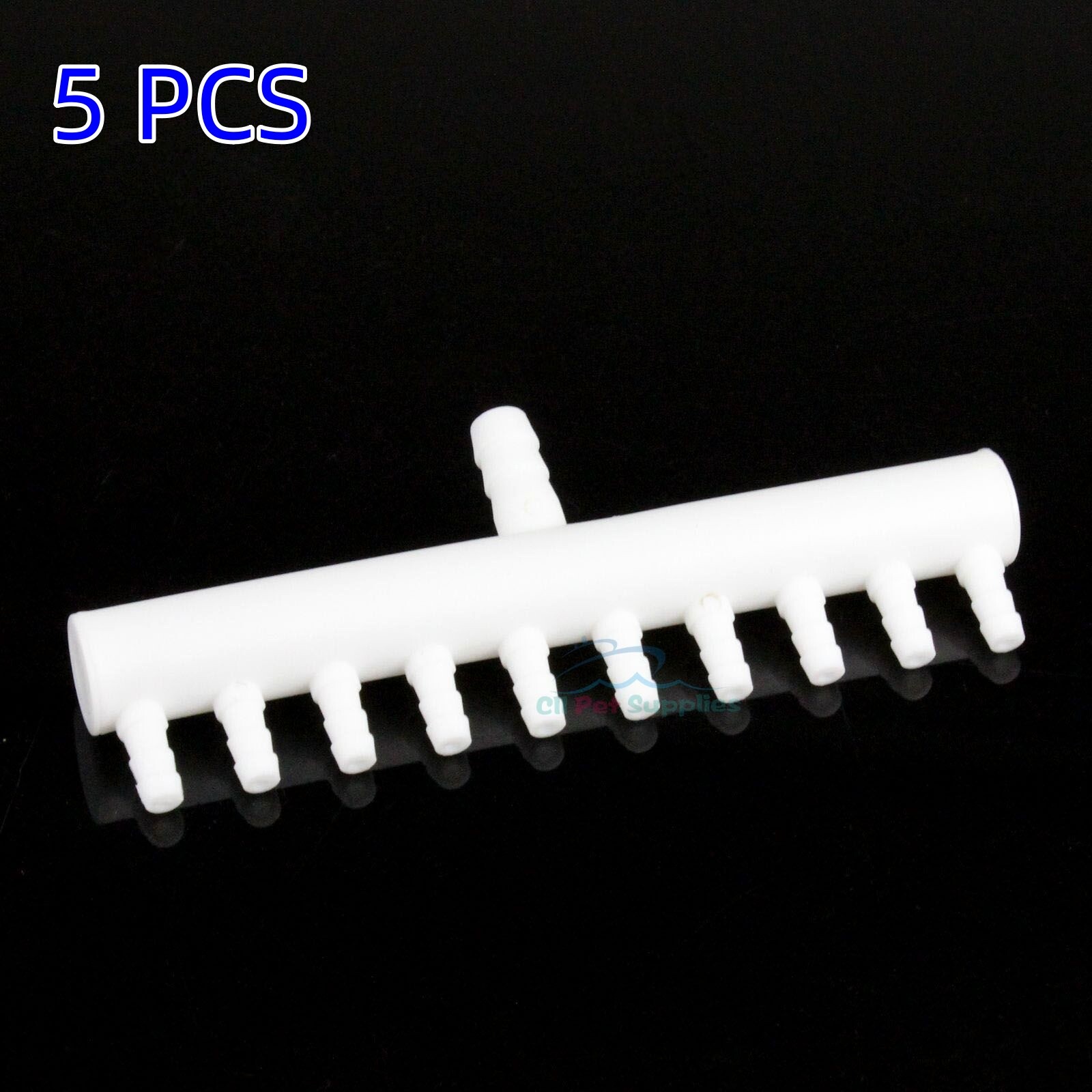 5 PCS 10 Outlet Commercial Air Pump Plastic Air Divider Splitter Valves