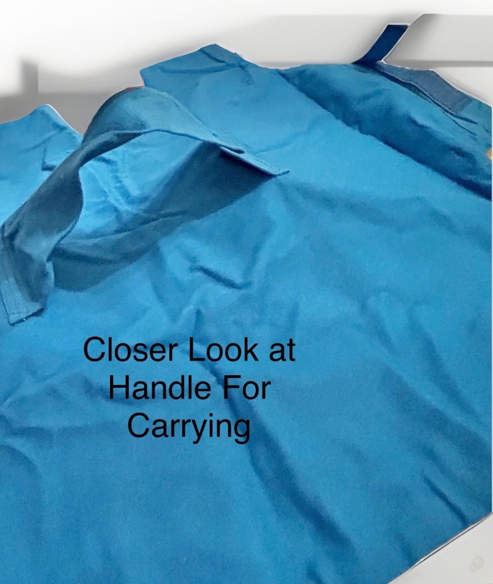 Cat-In-The-Bag Cozy Comfort Sack Bag Carrier Blue L-XL NWOT