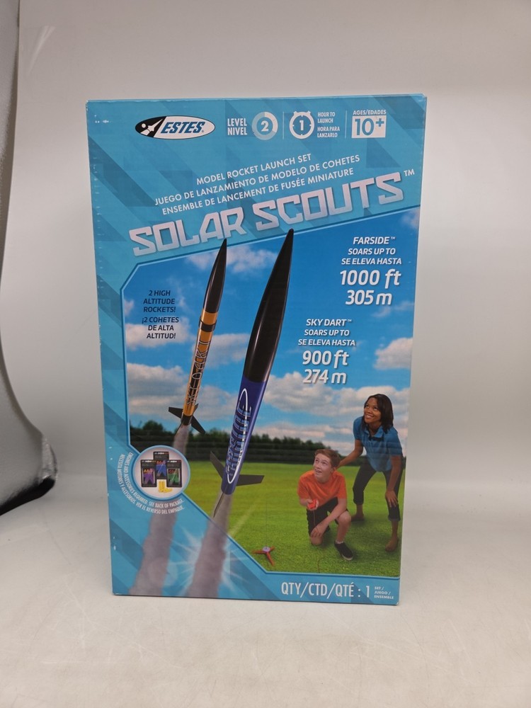 [SEALED] Estes Solar Scouts Model Rocket Launch Set 2 High Altitude Rocket Kits
