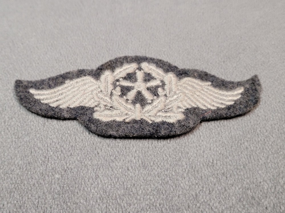 German WW2 Luftwaffe Flight Technical Personnel Mechanics Trade Patch Bring Back