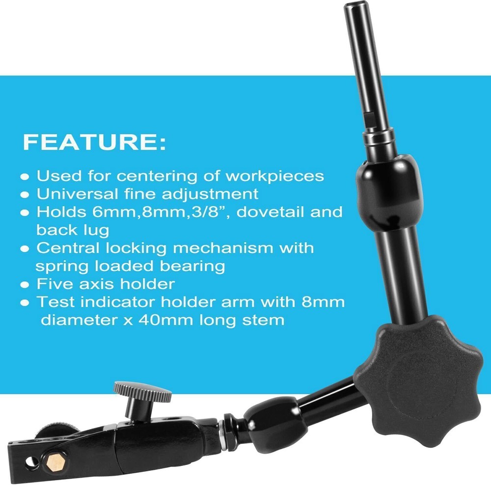 NF1022 Centering Indicator Holder Fit Centering & Precisely Position Workpieces