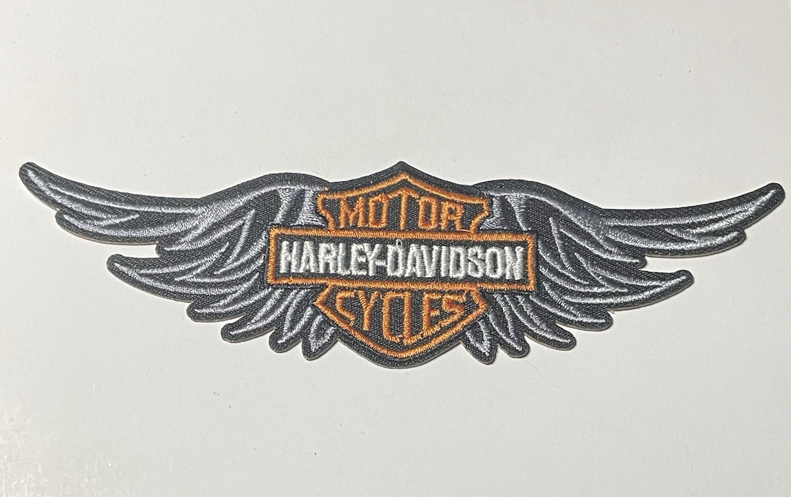 6” Harley Davidson Motorcycles Embroidered Big Wings Iron On Patch