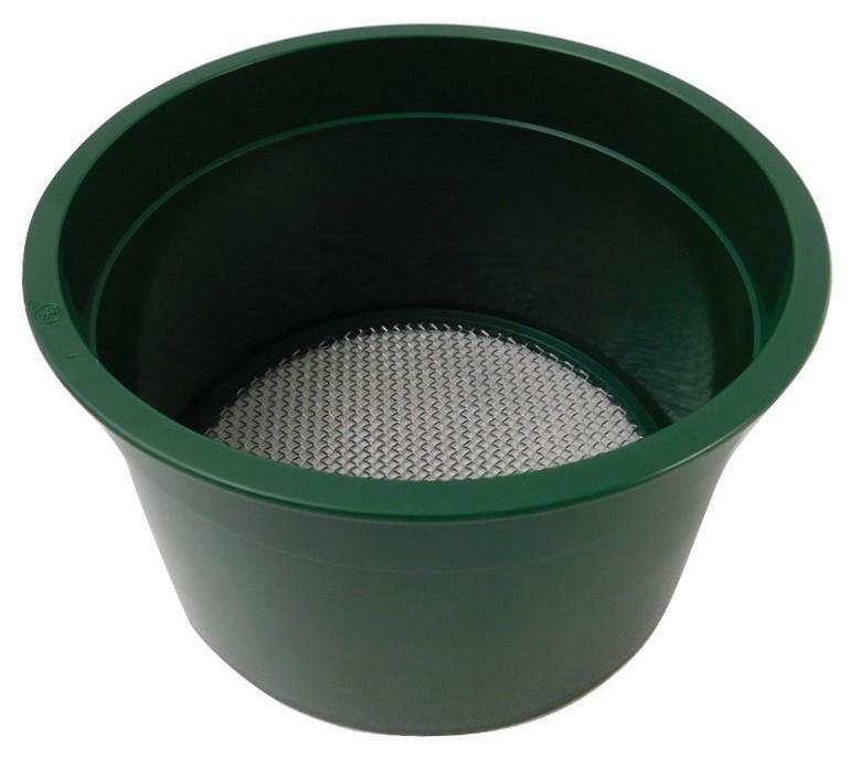 5" Classifying Screens 10 & 30 MESH - 1/30" & 1/10" STACKABLE Earth Sand Sifters
