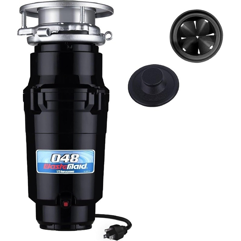 1/3 HP Garbage Disposal Continuous Feed 3-Bolt Mount Torque Master System New