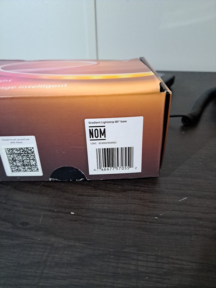 Philips Hue 80" Bluetooth Gradient Ambiance Shape Smart Lightstrip