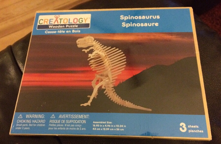 Creatology Wooden Puzzle Spinosaurus
